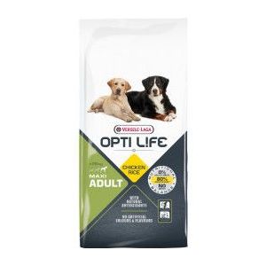 2 x 12,5 kg Opti Life Adult Maxi hondenvoer