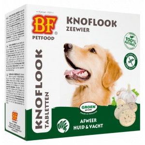 BF Petfood Tabletten Knoflook Zeewier voor de hond