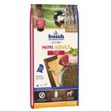 15 kg + 3 kg gratis Bosch Adult Mini met lam & rijst hondenvoer