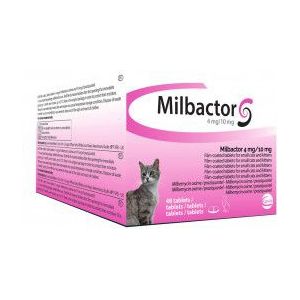 Milbactor Ontwormingsmiddel kleine kat/kitten