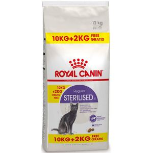 10 + 2 kg Royal Canin Regular Sterilised 37 kattenvoer