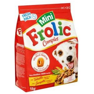 1 kg Frolic Mini met gevogelte hondenvoer