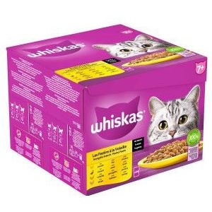 Whiskas 7+ Gevogelte Selectie in saus multipack  (24 x 85 g)