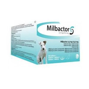 Milbactor Ontwormingsmiddel kleine hond/puppy