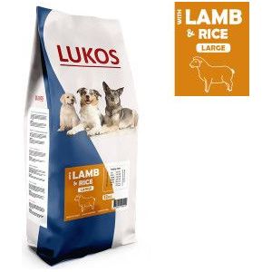 3 kg Lukos Adult Large met lam & rijst - premium hondenvoer