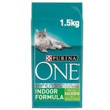 3 kg Purina One Indoor met kalkoen kattenvoer