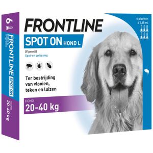 Frontline Spot-on hond L / 20-40 kg