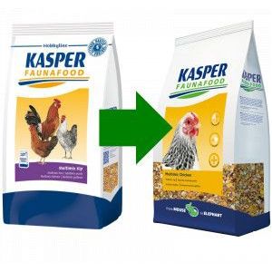 2 x 4 kg Kasper Faunafood Chicken Multimix kippenvoer