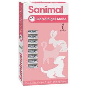 Sanimal Oorreiniger Mono hond, kat, konijn