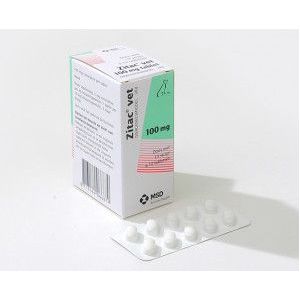 Zitac Vet 100 mg - hond 6 tot 10 kg (10 x 10 tabletten)