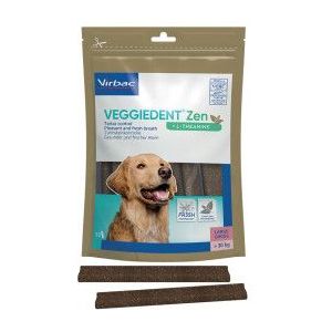 Virbac Veggiedent Zen kauwstrips hond L (15 st)