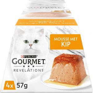 Purina Gourmet Revelations mousse met kip nat kattenvoer (57 gr)