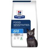 3 kg Hill's Prescription Diet D/D Food Sensitivities kattenvoer met eend & groene erwten
