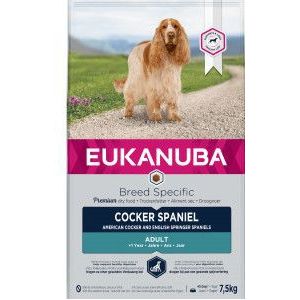 2 x 7,5 kg Eukanuba Cocker Spaniel hondenvoer