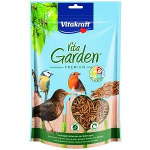 Vitakraft Vita Garden Premium gedroogde meelwormen voor buitenvogels