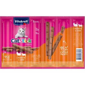 Vitakraft Catstick Classic kalkoen & lam kattensnoep