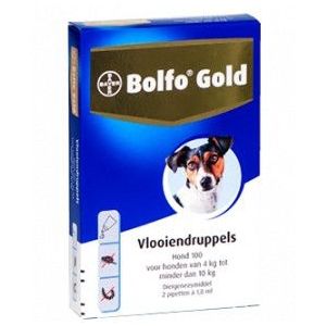 Bolfo Gold 100 hond vlooiendruppels