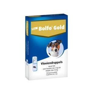 Bolfo Gold 100 hond vlooiendruppels