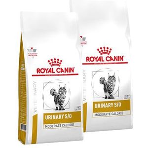2 x 9 kg Royal Canin Veterinary Urinary S/O Moderate Calorie kattenvoer