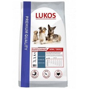 2 x 4 kg Lukos Puppy & Junior Mini/Small - premium hondenvoer
