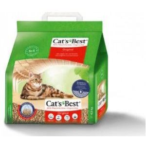 4,3 kg Cats Best Oko Plus kattenbakvulling ( 4,3 kg)