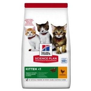 2 x 3 kg Hill's Kitten kip kattenvoer