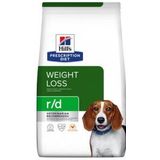 4 kg Hill's Prescription Diet R/D Weight Loss hondenvoer met kip