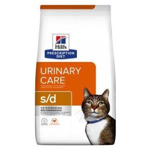 3 kg Hill's Prescription Diet S/D Urinary Care kattenvoer met kip