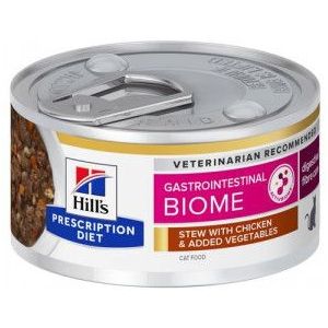 Hill's Prescription Diet Gastrointestinal Biome stoofpotje kat met kip & groenten blik