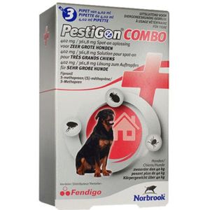 Pestigon Combo Spot-On voor honden vanaf 40 kg