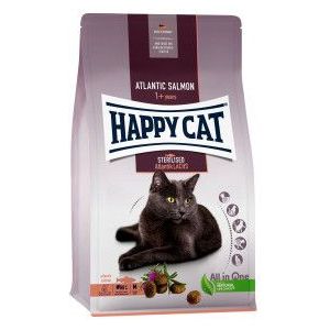 10 kg Happy Cat Adult Sterilised Atlantik Lachs (met zalm) kattenvoer