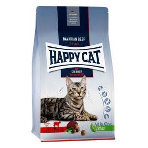 2 x 4 kg Happy Cat Adult Culinary Voralpen Rind (met rund) kattenvoer