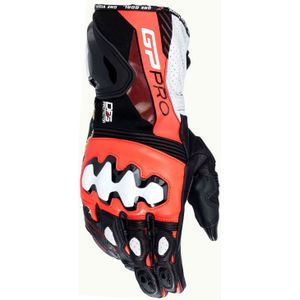 Alpinestars GP Pro R4, handschoenen, Zwart/Neon-Rood/Wit, M