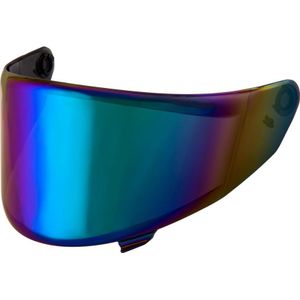 KYT TT-Revo, schild gespiegeld, Regenboog-Gespiegeld