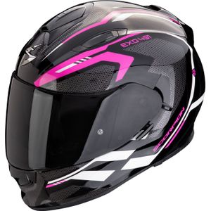 Scorpion EXO-491 Kripta, integraalhelm, Zwart/Pink/Wit, L