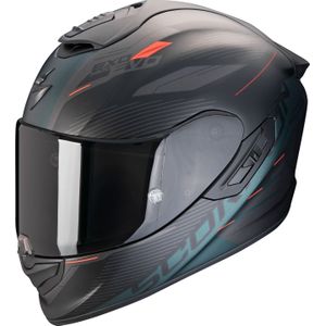 Scorpion EXO-1400 Evo Air II Luma, integraalhelm, Mat Zwart/Groen, XS