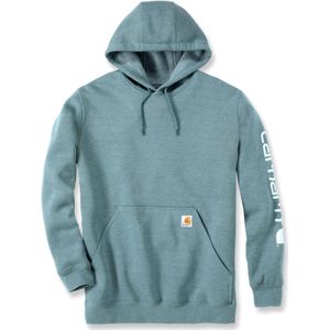 Carhartt Logo, capuchon, Licht Petrol, XL