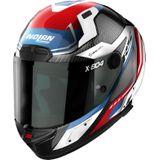 Nolan X-804 RS Ultra Carbon Maven, integraalhelm, Zwart/Rood/Wit/Blauw, L