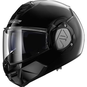 LS2 FF906 Advant Solid, modulaire helm, zwart, XS