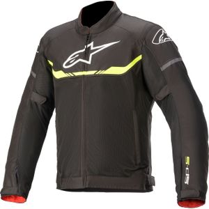 Alpinestars T-SPS Air, textieljas, zwart/neon geel, XL