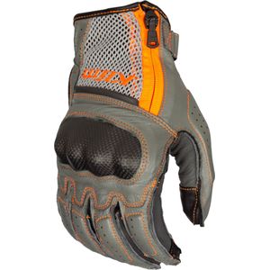 Klim Induction, handschoenen, lichtgrijs/oranje, S