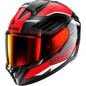 Shark Ridill 2 Bersek, integraalhelm, zwart/rood/grijs, XL