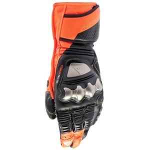 Dainese Full Metal 7, handschoenen, Zwart/Neon-Rood, S