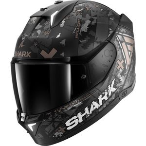 Shark Skwal i3 Hellcat, integraalhelm, Mat Zwart/Zilver/Donkergrijs, XXL