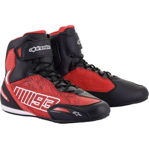 Alpinestars MM93 Austin, laarzen, Rood/Zwart/Wit, 9.5 US