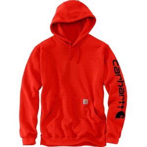 Carhartt Logo, hoodie, Rood (R51), L