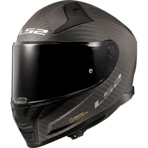 LS2 FF811 Vector II Carbon Solid, integraalhelm, Mat-Zwart, XL