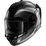 Shark Spartan GT Pro Carbon Ritmo, integraalhelm, Mat Zwart/Zilver, XXL