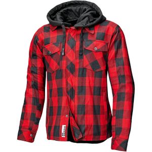 Held Lumberjack II, textieljas, zwart/rood, 3XL