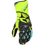 Macna Powertrack, handschoenen, Neon-Geel/Zwart/Turquoise, L